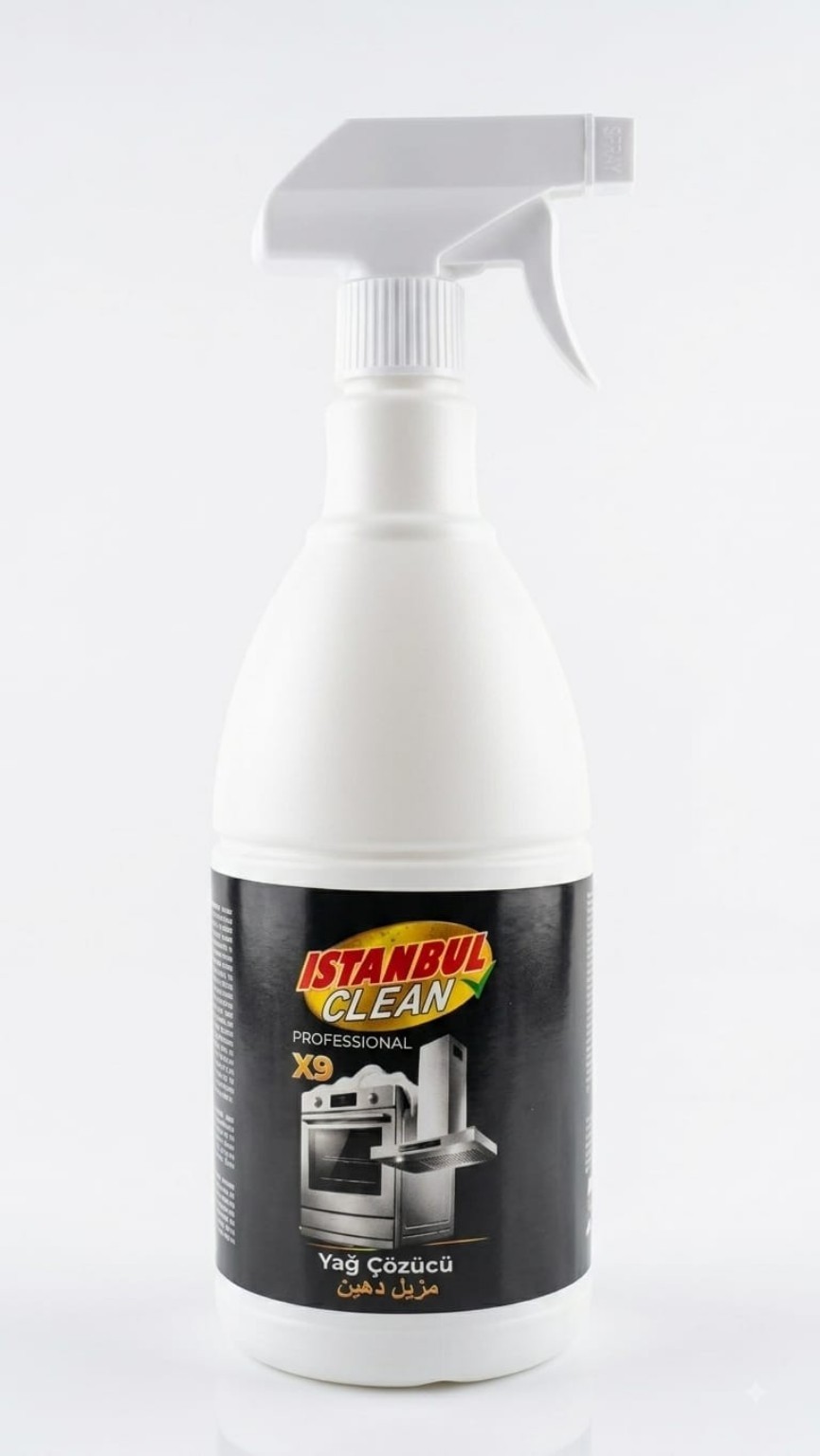 İstanbul Clean X9 Professional Kitchen degreaser مزيل الدهون للمطابخ